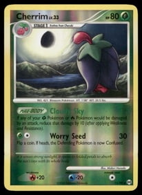 Cherrim Arceus #15/99 Holo Pokemon Card