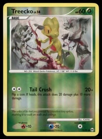 Treecko (78) Arceus #78/99 Holo Pokemon Card