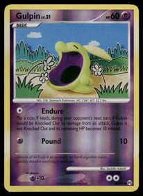 Gulpin (40) Arceus #40/99 Holo Pokemon Card