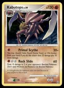 Kabutops Arceus #4/99 Holo Pokemon Card