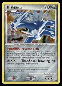 Dialga (5) Platinum #5/127 Holo Pokemon Card