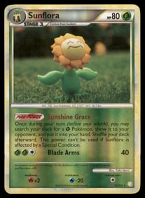 Sunflora HeartGold SoulSilver #31/123 Holo Pokemon Card