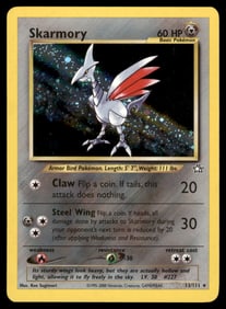 Skarmory Neo Genesis #013/111 Holo Pokemon Card
