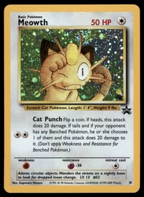 Meowth WoTC Promo #10/53 Holo Pokemon Card