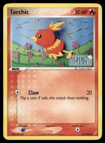 Torchic Crystal Guardians #65/100 Holo Pokemon Card