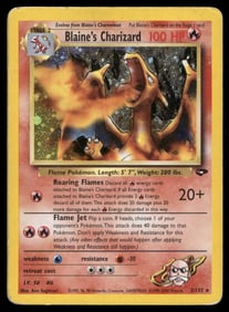 Blaine's Charizard Gym Challenge #002/132 Holo Pokemon Card