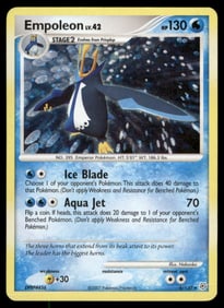 Empoleon Diamond and Pearl #4/130 Holo Pokemon Card