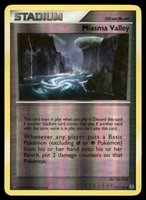 Miasma Valley Platinum #111/127 Holo Pokemon Card