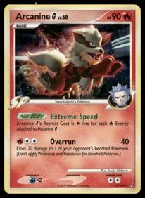 Arcanine G Supreme Victors #15 Holo Pokemon Card