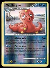 Octillery Platinum #58/127 Holo Pokemon Card