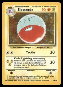 Electrode (2) Jungle #02/64 Holo Pokemon Card
