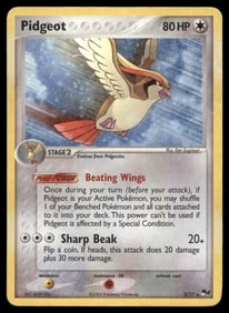 Pidgeot POP Series 2 #002/017 Holo Pokemon Card