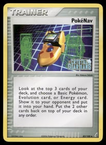Pokenav Crystal Guardians #83/100 Holo Pokemon Card
