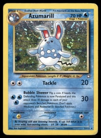 Azumarill Neo Genesis #002/111 Holo Pokemon Card