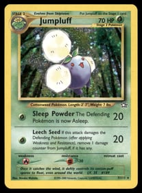 Jumpluff Neo Genesis #007/111 Holo Pokemon Card