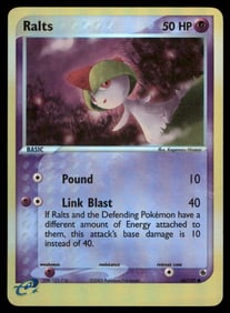 Ralts Ruby and Sapphire #68/109 Holo Pokemon Card