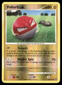 Voltorb (80) Stormfront #80/100 Holo Pokemon Card