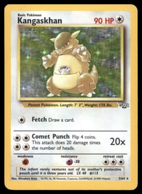 Kangaskhan (5) Jungle #05/64 Holo Pokemon Card