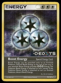 Boost Energy Deoxys #93/107 Holo Pokemon Card