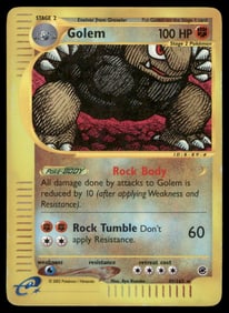 Golem (49) Expedition #049/165 Holo Pokemon Card