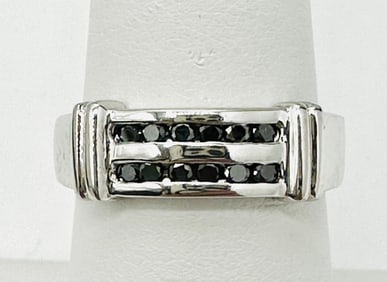 Natural Diamond Ring,14KT White Gold # 2326