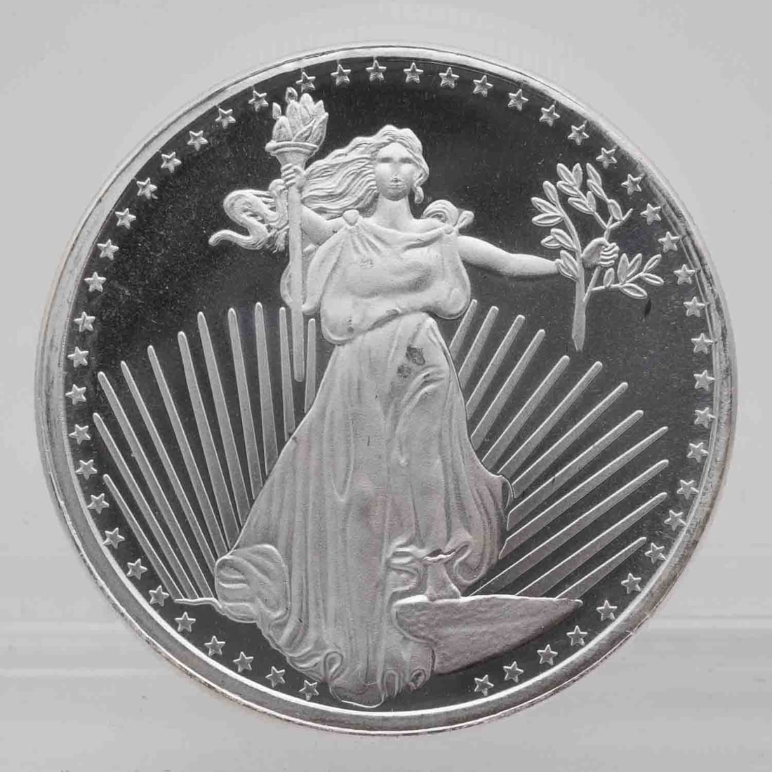 Sunshine Mint St. Gaudens 1oz Silver Round (1 of 2)