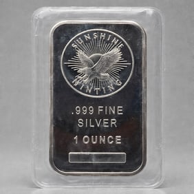 Sunshine Mint Eagle 1oz Silver Bar