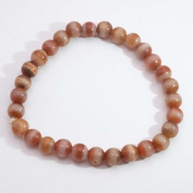 Old Chinese Tibetan Agate Bead Bracelet