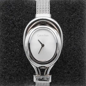 Calvin Klein Swiss Made Stainless Steel Ladies Watch