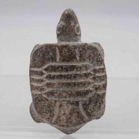 Old Chinese Hongshan Culture Stone Turtle Figure