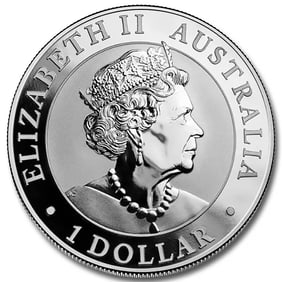 2019 Australian Perth Mint Kookaburra 1oz Silver Coin