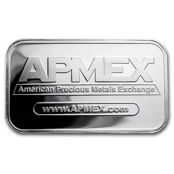 APMEX 1oz Silver Bar (1 of 2)