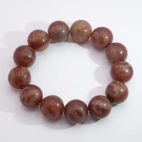 Old Chinese Tibetan Agate Bead Bracelet