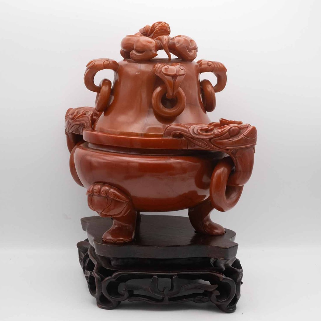 Vintage Chinese Resin Large Incense Burner (1 of 8)
