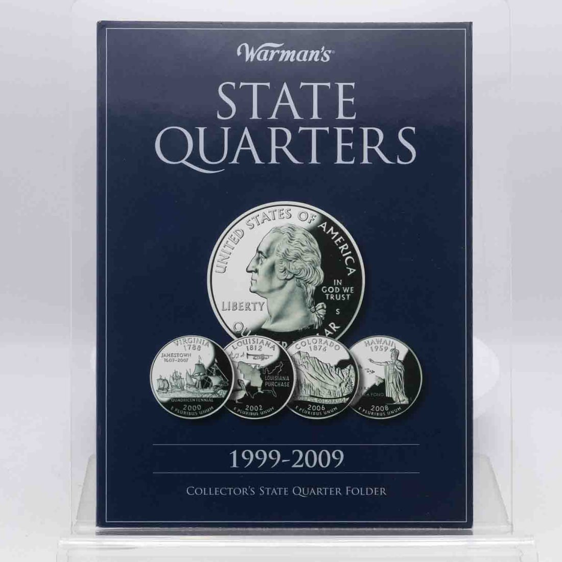Set Of 56 State Proof Silver Quarters In Book Collection (1 of 4)