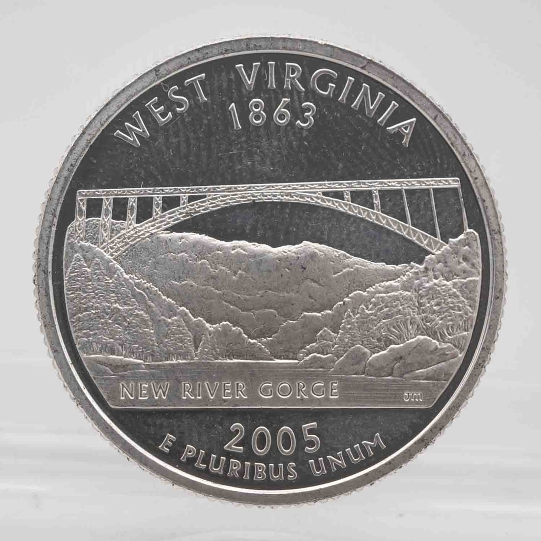 2005 American Proof Silver Quarter West Virginia (1 of 2)