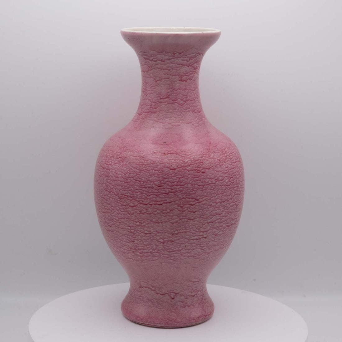 Vintage Chinese Export Pink Glaze Porcelain Vase (1 of 4)