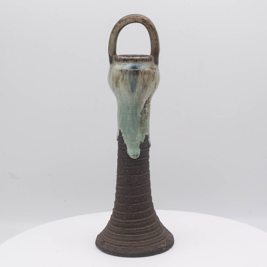 Old African Style Ceramic Pottery Vase (1 of 5)