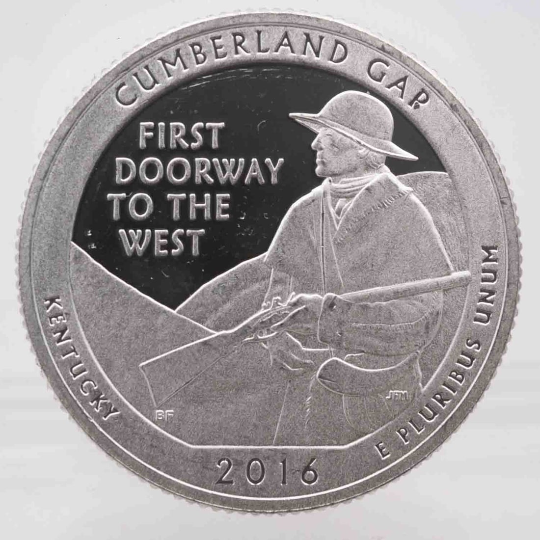2016 American Proof ATB Silver Quarter Cumberland Gap: MLC01301 Shipping: Buyer-arranged shipping: estimated cost: starts at $15.5, Plus $1 dollar for every $100 in value. Signature confirmation is recommended for high value invoice at cost of $5.5. Pleas