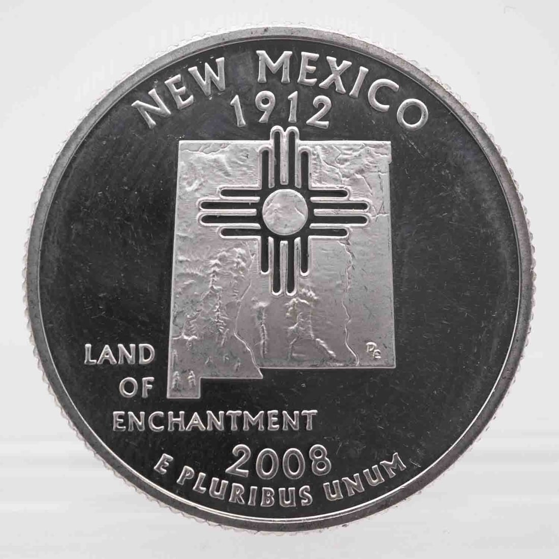 2008 American Proof Silver Quarter New Mexico (1 of 2)