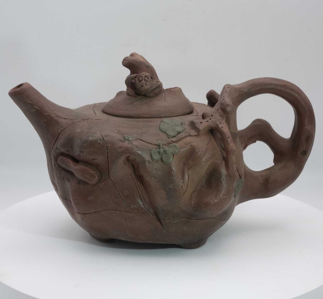 Old Chinese Shi Da Bin Mark Purple Clay Tea Pot (1 of 10)
