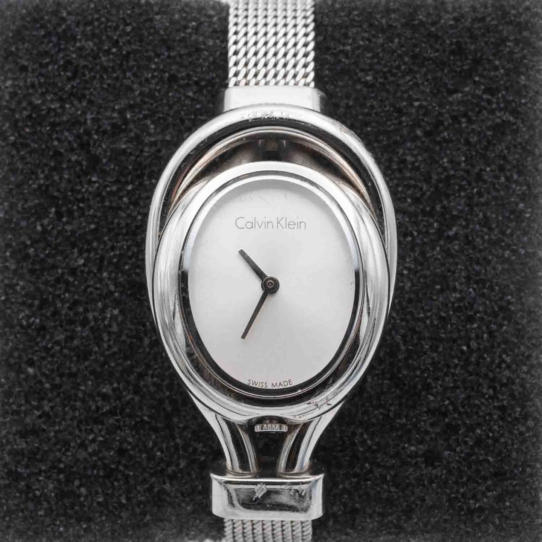 Calvin Klein Swiss Made Stainless Steel Ladies Watch (1 of 5)