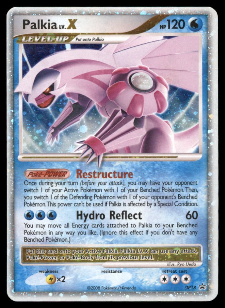Palkia LV.X Diamond and Pearl Promos #DP18 Holo Pokemon Card: We offer combined shipping on multiple items. Buyers may also arrange their own shipping. LiveShipping is a separate and independent option for shipping that is NOT a part of the auction house or thei
