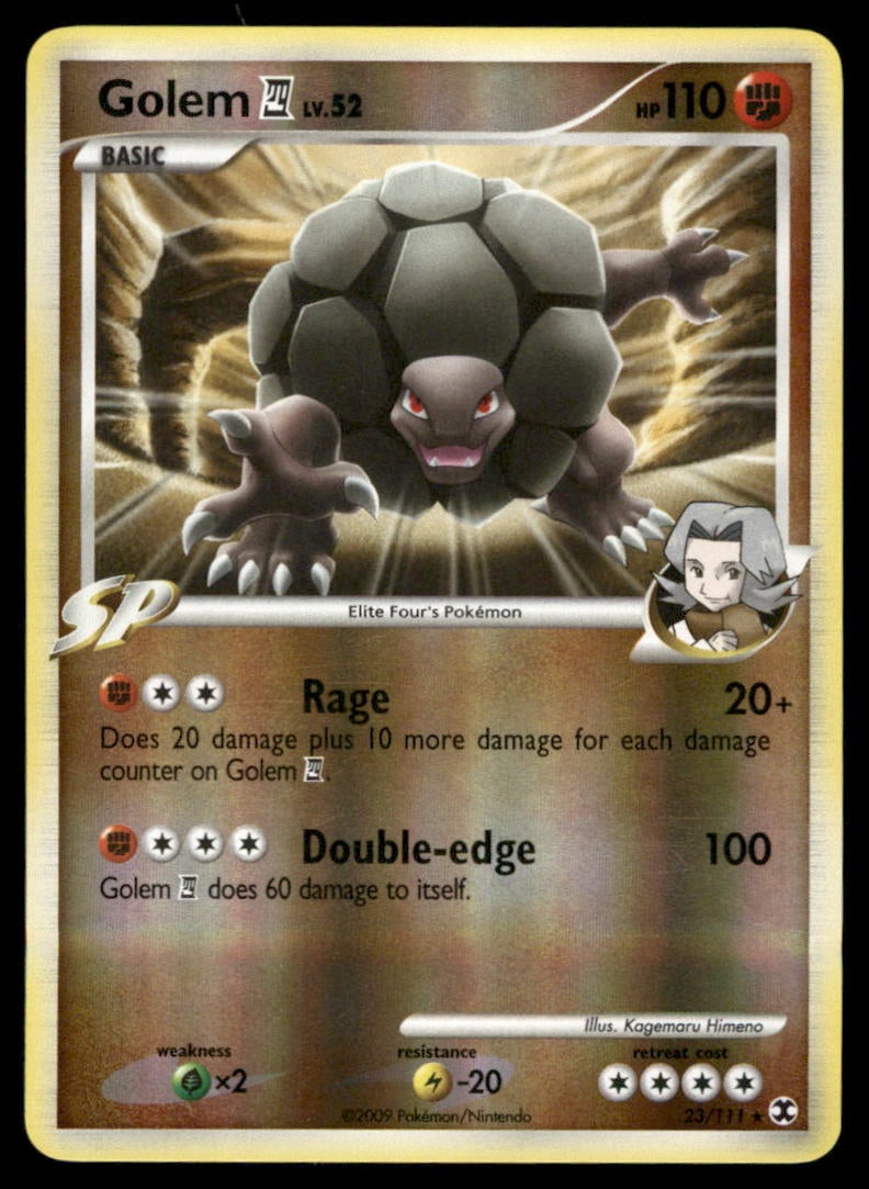 Golem E4 Rising Rivals #23/111 Holo Pokemon Card: We offer combined shipping on multiple items. Buyers may also arrange their own shipping. LiveShipping is a separate and independent option for shipping that is NOT a part of the auction house or thei