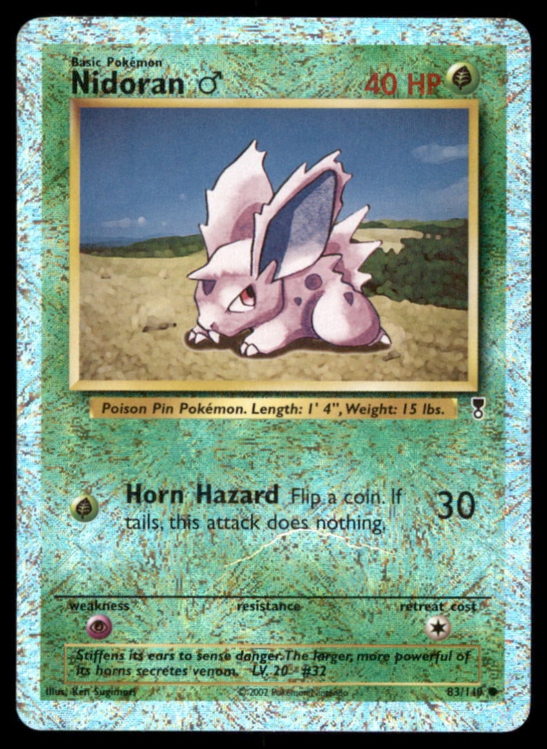 Nidoran M Legendary Collection #083/110 Holo Pokemon Card: We offer combined shipping on multiple items. Buyers may also arrange their own shipping. LiveShipping is a separate and independent option for shipping that is NOT a part of the auction house or thei