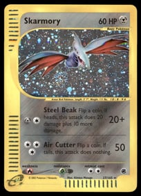 Skarmory (27) Expedition #027/165 Holo Pokemon Card