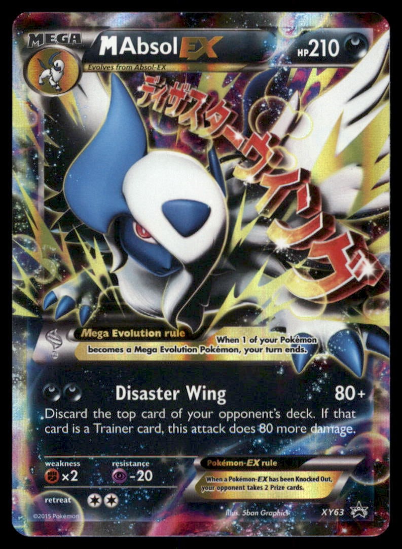 M Absol EX XY Promos #XY63 Holo Pokemon Card (1 of 2)
