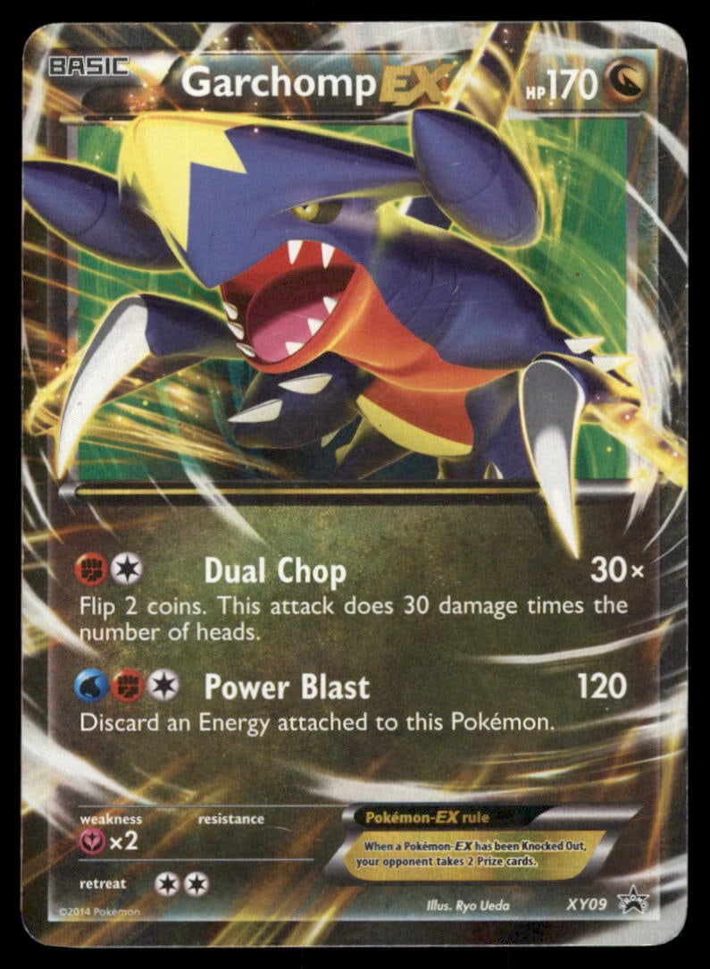 Garchomp EX XY Promos #XY09 Holo Pokemon Card (1 of 2)
