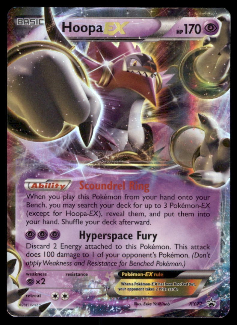 Hoopa EX XY Promos #XY71 Holo Pokemon Card (1 of 2)