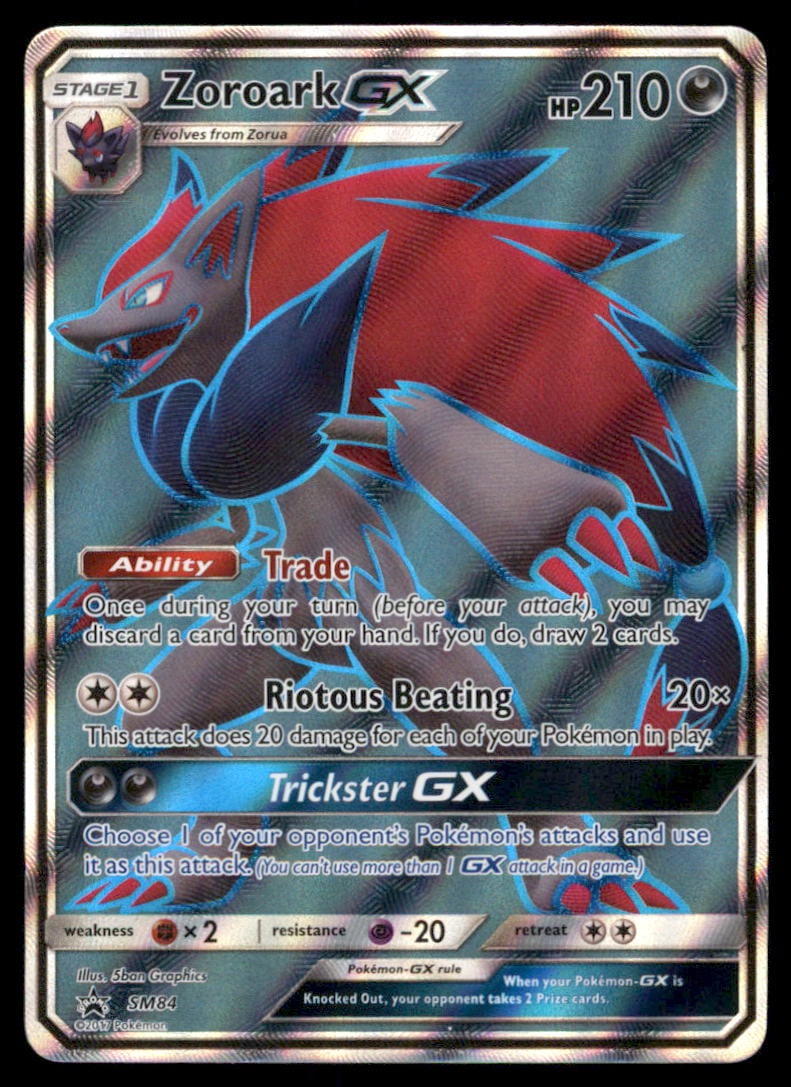 Zoroark GX SM Promos #SM84 Holo Pokemon Card (1 of 2)